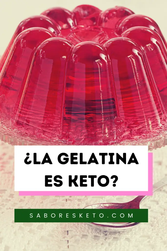 Gelatina en la Dieta Keto